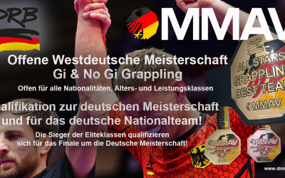 Anmeldung zur Westdeutschen Meisterschaft im Gi & No-Gi Grappling jetzt offen!