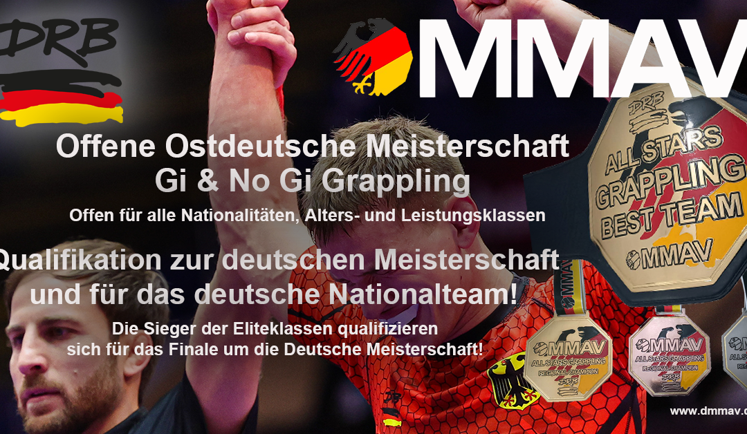 Anmeldung zur Ostdeutschen Meisterschaft im Gi & No-Gi Grappling jetzt offen!