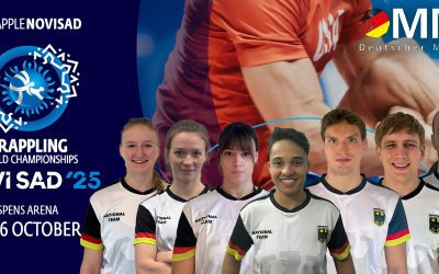 Nationalmannschaft für die UWW Grappling Weltmeisterschaft in Serbien